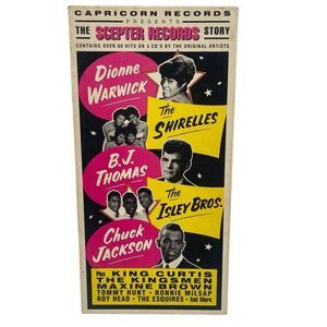 Vintage Scepter Records Story 3 CD Collector Box Set by Capricorn Records